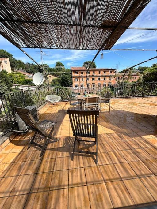 Nuovo Loft A Trastevere Con Super Terrazzo